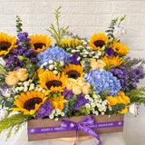 SimplyPhoolish flower arrangement Sunflowers in the Sea
