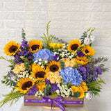 SimplyPhoolish flower arrangement Sunflowers in the Sea