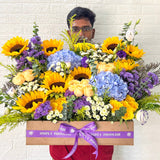 SimplyPhoolish flower arrangement Sunflowers in the Sea