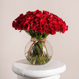 SimplyPhoolish flower arrangement 100 Roses / Red A Very Rosy Bowl
