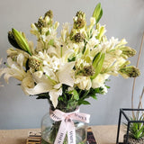 SimplyPhoolish flower arrangement Ambrosial Whites