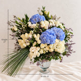 Simply Phoolish flower arrangement Blue Bell
