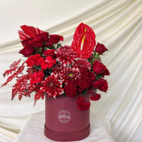 SimplyPhoolish flower arrangement Burgundy Blooming