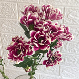 Simply Phoolish Flower stems Dual Shade (Burgundy) / 10 Chrysanthemums