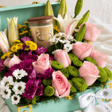 SimplyPhoolish Fragrant Candle & Floral Delight