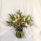 SimplyPhoolish flower arrangement Fragrant Sunshine