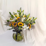 SimplyPhoolish flower arrangement Fragrant Sunshine