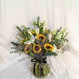 SimplyPhoolish flower arrangement Fragrant Sunshine