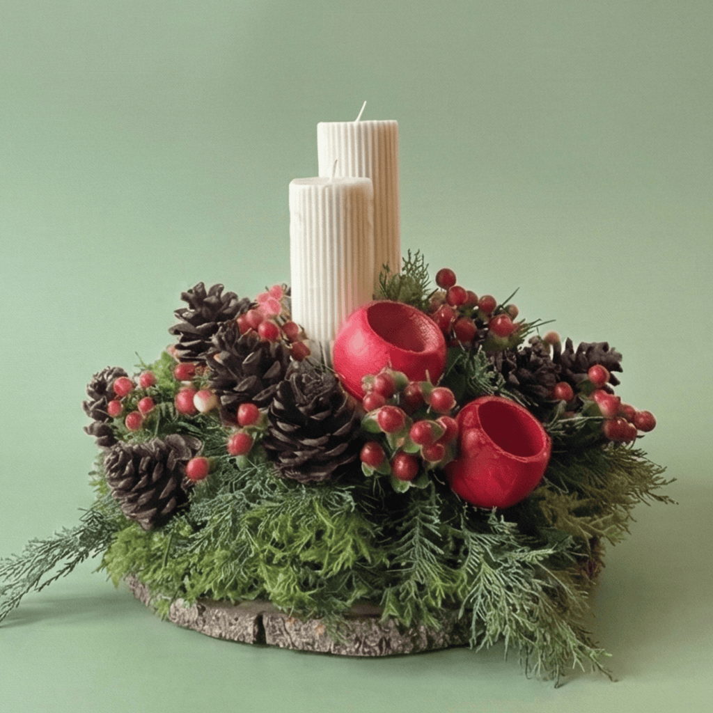 SimplyPhoolish flower arrangement Holly & Hearth