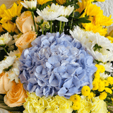 SimplyPhoolish flower arrangement Hydrangea in Blue(m)