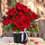 SimplyPhoolish flower arrangement Red I love you 300