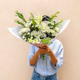 SimplyPhoolish flower arrangement White Inter-city Flower Box