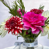 Simply Phoolish flower arrangement Jar Full of Abundance