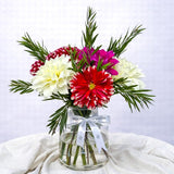 Simply Phoolish flower arrangement Jar Full of Abundance