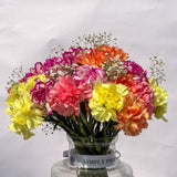 Simply Phoolish flower arrangement Jar Full of Colour