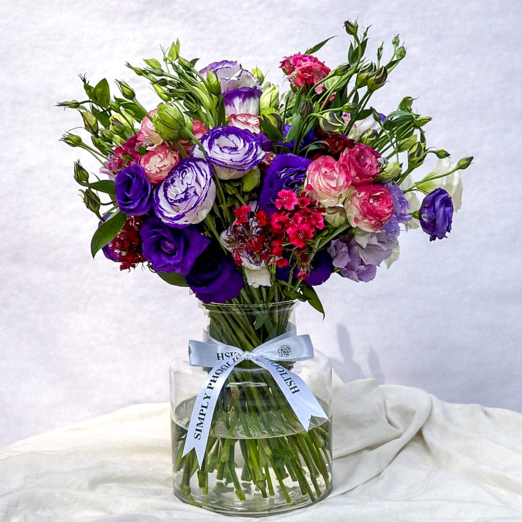 Simply Phoolish flower arrangement Jar Full of Hope