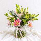 Simply Phoolish flower arrangement Lily of the Nile