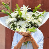 SimplyPhoolish flower arrangement Monochrome Flower Box