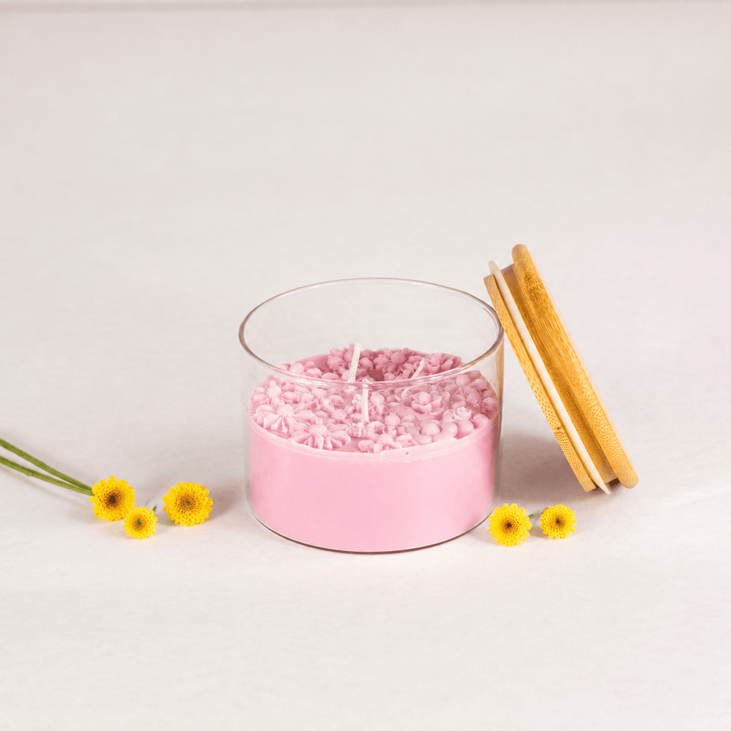 Simply Phoolish Fragrant Candle Nargis Soy Candle
