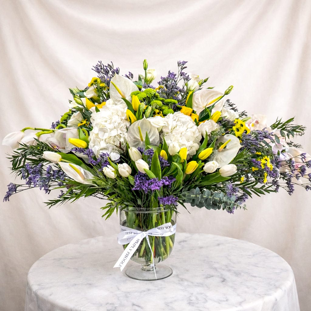 SimplyPhoolish flower arrangement North Star