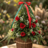 SimplyPhoolish flower arrangement O'Christmas Tree