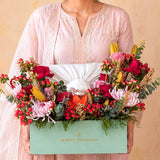Simply Phoolish flower arrangement Medium (8x6 inch) Pack your gift with Blooms
