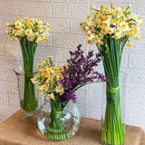 Simply Phoolish flower arrangement Poet's Nargis