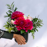 Simply Phoolish flower arrangement Quite a Dahl"ing