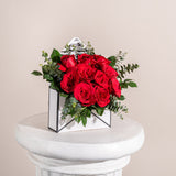 SimplyPhoolish flower arrangement Red Letter Rose