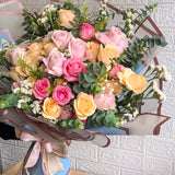 SimplyPhoolish flower arrangement Rosé All Day
