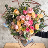 SimplyPhoolish flower arrangement Rosé All Day