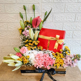 Simply Phoolish Royce Floral Indulgence Hamper