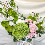 SimplyPhoolish flower arrangement Soft Fleur Basket