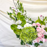 SimplyPhoolish flower arrangement Soft Fleur Basket