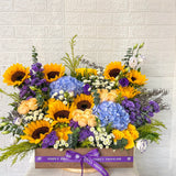 SimplyPhoolish flower arrangement Sunflowers in the Sea